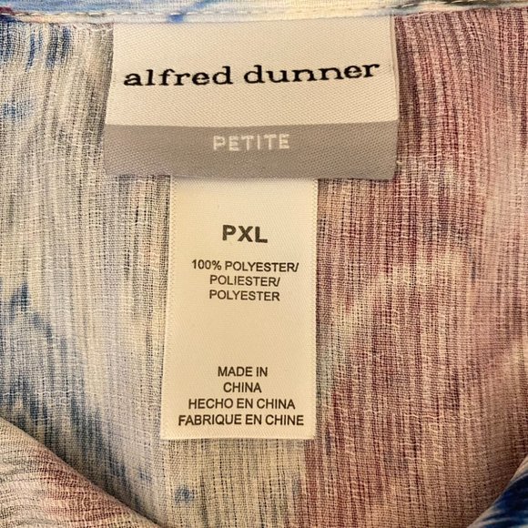 Alfred Dunner Floral Blouse - Picture 5 of 6